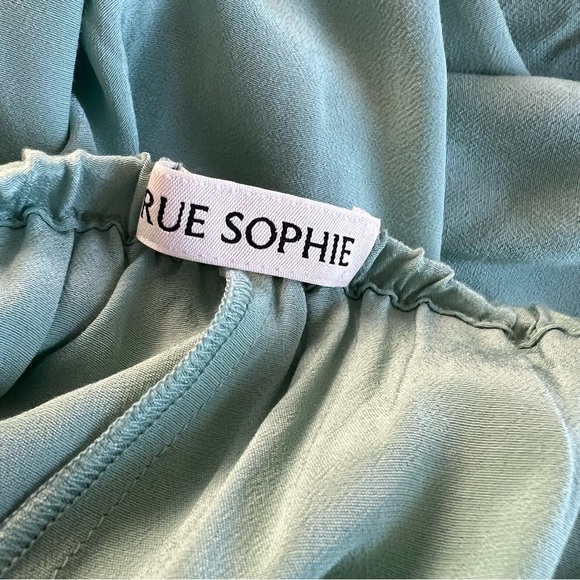 NWOT Rue Sophie Esme Pants in Seafoam women’s size small - Picture 7 of 10